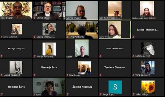 برگزاری گرامیداشت روز سعدی به صورت بر خط (آنلاین) در بلگراد