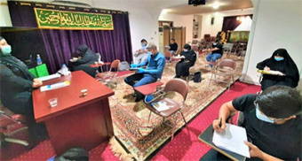 آزمون پایان دوره آموزش زبان فارسی در عراق برگزار شد