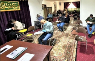 برگزاری آزمون میان دوره آموزش زبان فارسی در بغداد