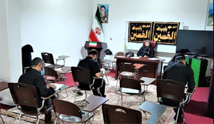 برگزاری آزمون پایان دوره مقدماتی در مرکز فرهنگی ایران در بغداد