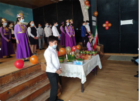 فارسی آموزان مدرسه کارپی ارمنستان نوروز ۱۴۰۰ را جشن گرفتند+گزارش تصویری