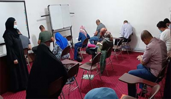 برگزاری آزمون پایان دوره متوسطه زبان فارسی در بغداد