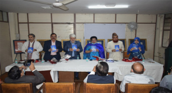 رونمایی از کتاب سفرنامه ایران در دانشگاه همدرد هند