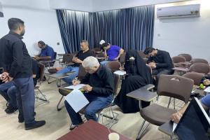 آزمون پایانی «دوره مقدماتی آموزش فارسی» در بغداد برگزار شد