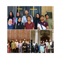 حضور فارسی‌آموزان بنیاد سعدی در چهاراه ادیان + گزارش تصویری