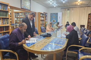 آزمون میان دوره آموزش فارسی در لاهور پاکستان برگزار شد