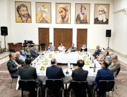 دیدار سفیر ایران در تاجیکستان با استادان زبان و ادب فارسی