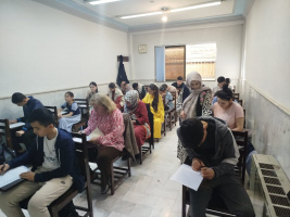 پایان دوره آموزش زبان فارسی در عشق آباد