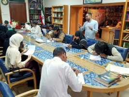 آزمون پایان دوره آموزش زبان فارسی در لاهور برگزار شد