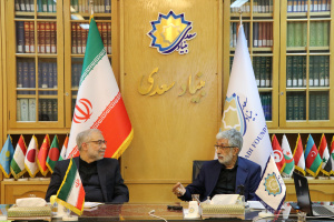 معاون بین‌الملل دانشگاه آزاد اسلامی با رئیس بنیاد سعدی دیدار کرد