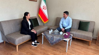 راهکارهای توسعه آموزش زبان فارسی در دانشگاه فارابی آلماتی بررسی شد