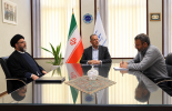 دیدار نماینده جامعه المصطفی در تهران با دبیر بنیاد سعدی