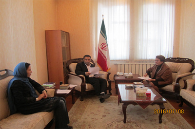 تدریس زبان فارسی در مدرسه شماره 28بیشکک قرقیزستان