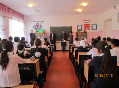 علاقه‌ وافر دانش‌آموزان قرقیزی به فراگیری زبان فارسی