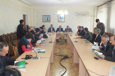 کتاب «درست بنویسیم» در تاجیکستان رونمایی شد