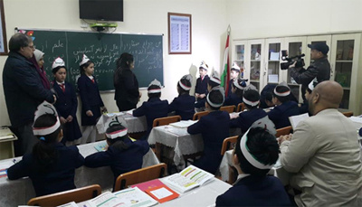 بازدید شاعران ایرانی از اتاق «الفبای نیاکان» خجند