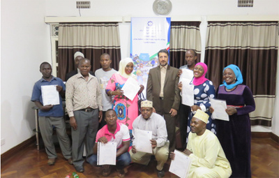 اعطای گواهینامه فارسی‌آموزان اوگاندایی