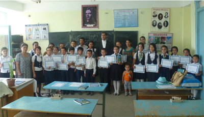 پایان دومین دوره آموزش الفبای نیاکان در تاجیکستان