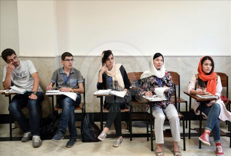 حضور دانشجویان زبان و ادبیات فارسی دانشگاه های ترکیه در ایران