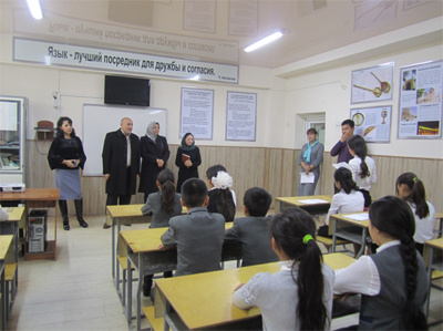 تشویق دانش آموزان قرقیزی به فراگیری زبان فارسی پس  از سفر رییس جمهور قرقیزستان به ایران