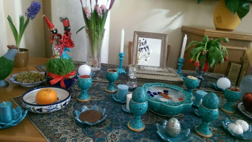 فارسی آموزان و جشن نوروز در دانشگاه کی یف اکراین