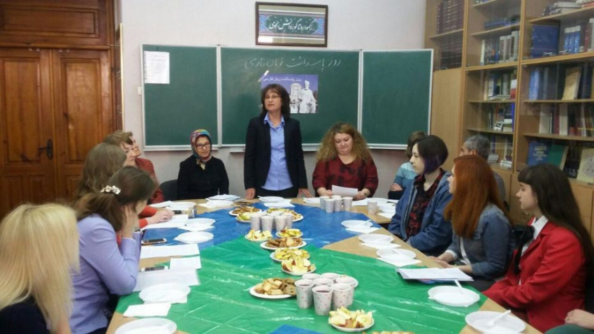 بزرگداشت روز زبان فارسی و روز فردوسی در دانشگاه اکراین