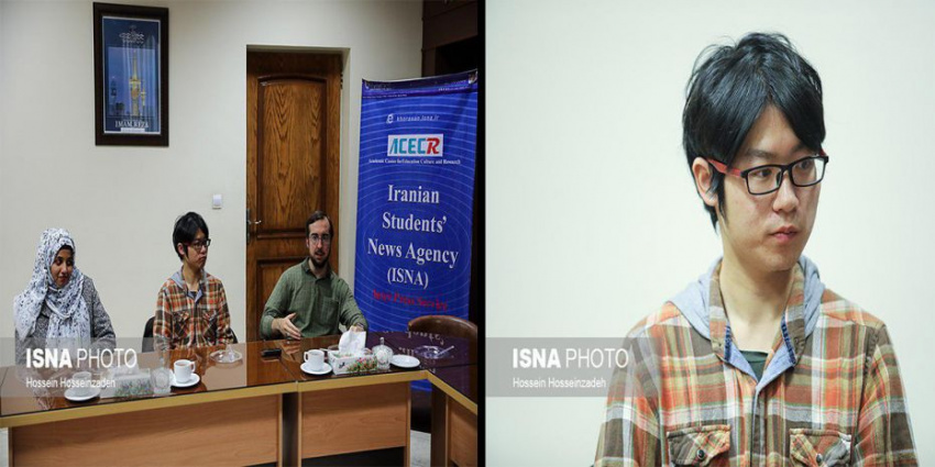 علاقه به زبان فارسی باعث شد ایران را برای تحصیل انتخاب کنم