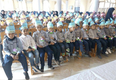 برگزاری جشن الفبای زبان فارسی در مزارشریف افغانستان