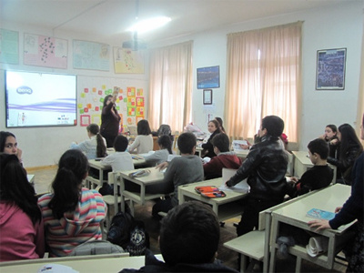 بازدید از مدرسه های آموزش زبان فارسی در ارمنستان
