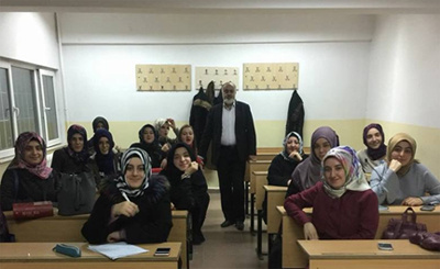 آموزش خط تحریری و شرح غزلیات شمس در ارزروم