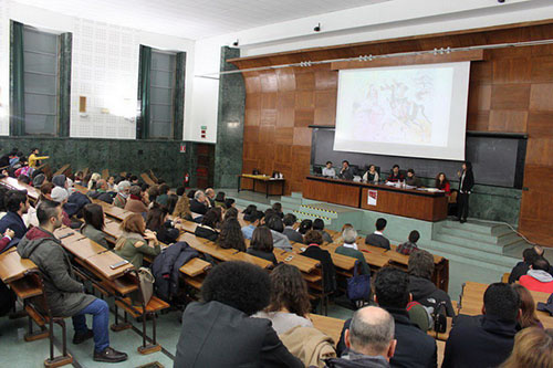 گردهمایی دانشجویان ایرانی و ایتالیایی در دانشگاه «ساپینرا» رُم