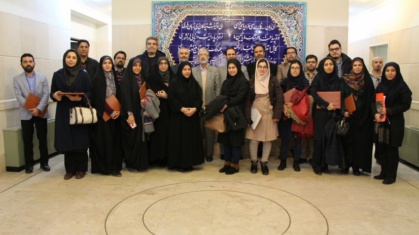 گزارش تصویری نشست خبری نخستین مدرسه زمستانی بنیاد سعدی