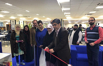 «گوشه مولوی» در کتابخانه دانشگاه یو سی پی پاکستان افتتاح شد