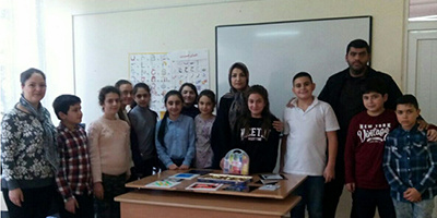 برگزاری کلاس آموزشی روباتیک و سنجش هوش در مدرسه شماره ۱۰۰ ایروان