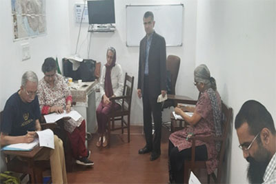 پایان دوره نیمه‌پیشرفته آموزش زبان فارسی در بمبئی