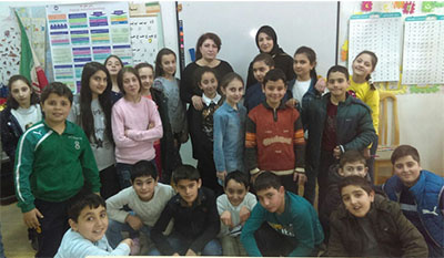 آموزش زبان فارسی در مدرسه شماره ۱۳۶ ایروان گسترش می‌یابد