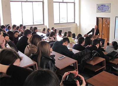 برگزاری مراسم نوروز در کرسی زبان فارسی دانشگاه ایروان