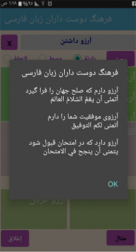 نرم‌افزار فرهنگ زبان فارسی ـ عربی ویژه تلفن همراه تولید شد