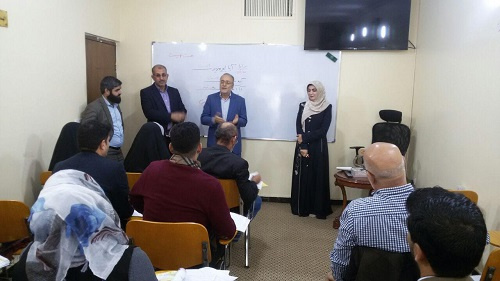 بازدید از کلاسهای زبان فارسی در بغداد