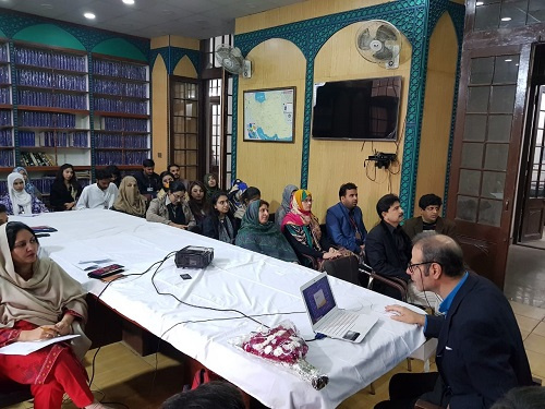 برگزاری نشست «گستره کتیبه های فارسی در جهان» در دانشگاه جی سی لاهور+گزارش تصویری