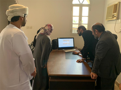 بازدید مسئولان وزارت آموزش و پرورش عمان از مرکز آموزش زبان فارسی در مسقط