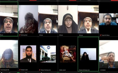 ترم زمستانی آموزش زبان فارسی در لاهور به صورت برخط تدریس می‌شود