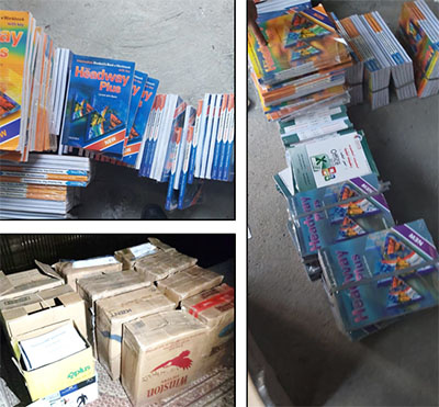 اهدای کتب درسی به گروه زبان فارسی دانشگاه واسط