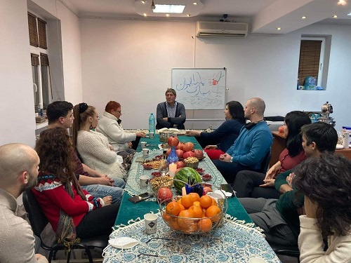 شب چله با فارسی آموزان بلغارستان