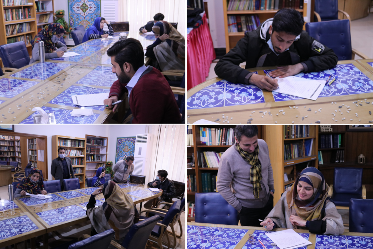 آزمون پایان دوره زمستانه آموزش زبان فارسی در لاهور برگزار شد