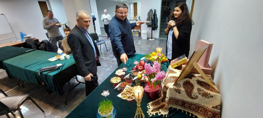برگزاری مراسم جشن نوروز با حضور فارسی آموزان در بلغارستان