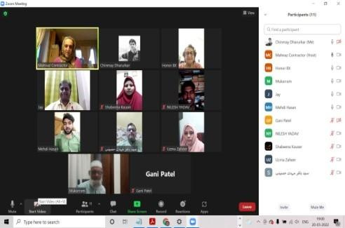 اختتامیه بیست و نهمین دوره کلاس‌های  زبان و ادبیات فارسی در هند