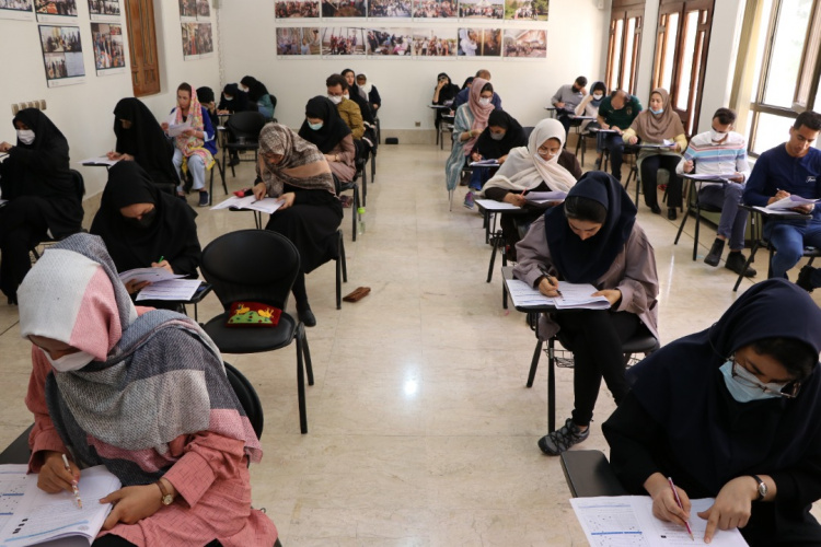 دومین آزمون بین المللی داتفا در بنیاد سعدی برگزار شد + گزارش تصویری