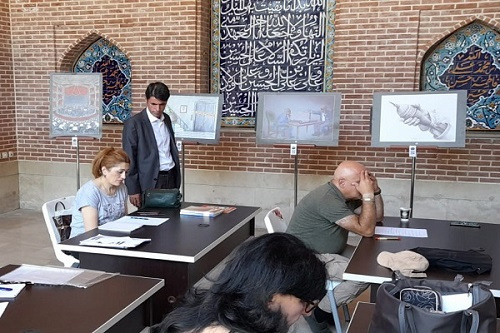 آزمون پایان دوره کلاس‌های آموزش زبان فارسی در ارمنستان برگزار شد