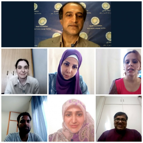 تمرین مصوت‌های بلند و کوتاه با فارسی آموزان کلاس فن بیان و سخنوری